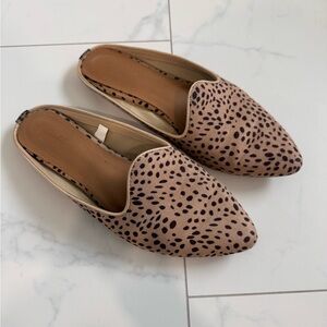 Universal Thread Tan and Black Mules